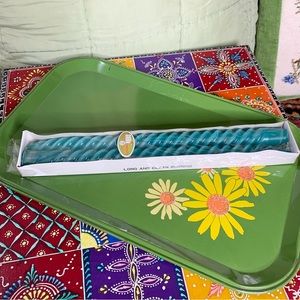 Suni Teal Twist Candles